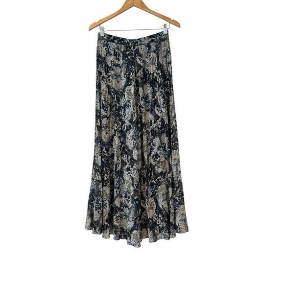 Club Monaco Palazzo Pants Jessyn Women Sz 4  Wide Leg Flowy Printed - Picture 1 of 13